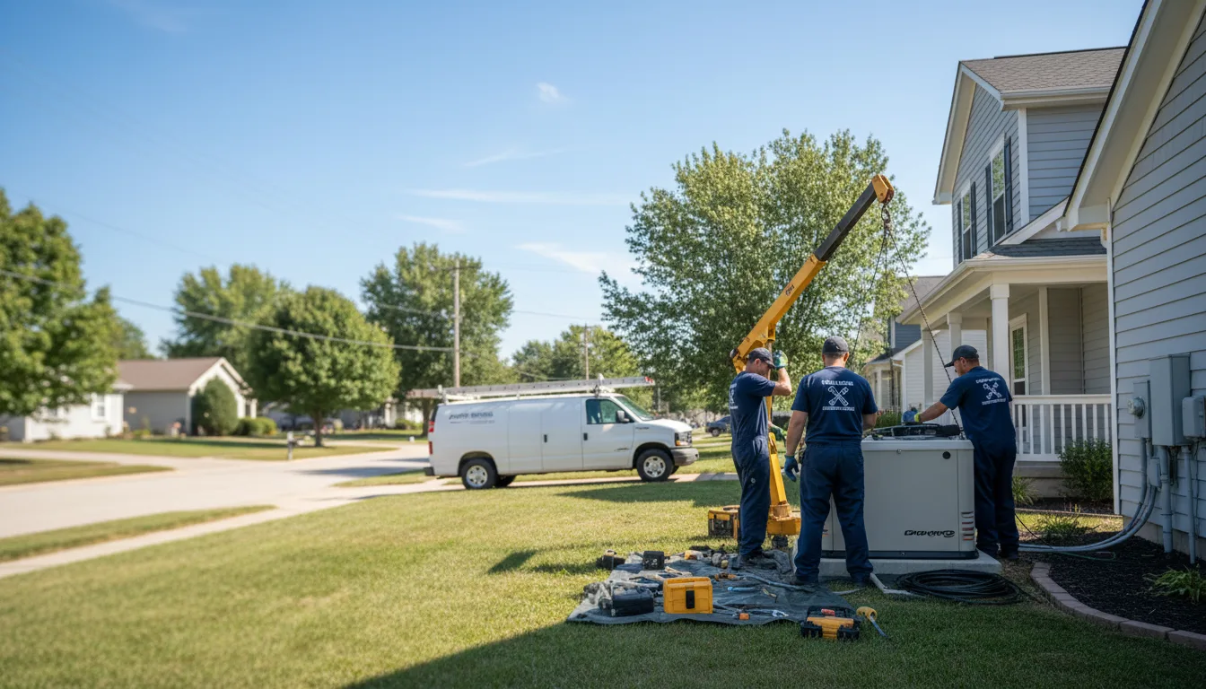 Generator Installation in Disputanta, VA near me
